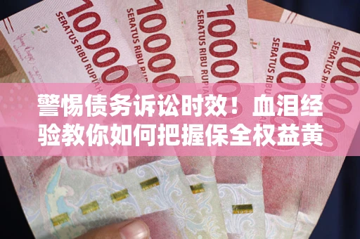 武汉警惕债务诉讼时效！血泪经验教你如何把握保全权益黄金期