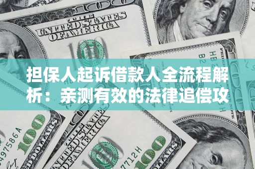 武汉担保人起诉借款人全流程解析：亲测有效的法律追偿攻略