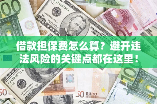 武汉借款担保费怎么算？避开违法风险的关键点都在这里！