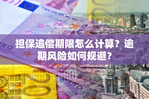 武汉担保追偿期限怎么计算？逾期风险如何规避？