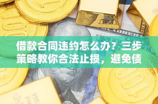 武汉借款合同违约怎么办？三步策略教你合法止损，避免债务危机升级
