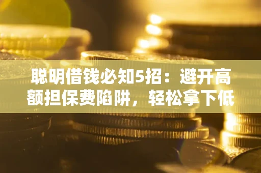 武汉聪明借钱必知5招：避开高额担保费陷阱，轻松拿下低息贷款