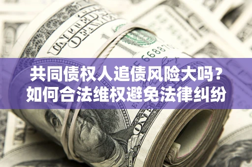 武汉共同债权人追债风险大吗?如何合法维权避免法律纠纷? 武汉共同债权人追债风险大吗?如何合法维权避免法律纠纷?