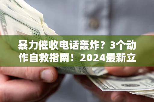 武汉暴力催收电话轰炸？3个动作自救指南！2024最新立案标准全解析