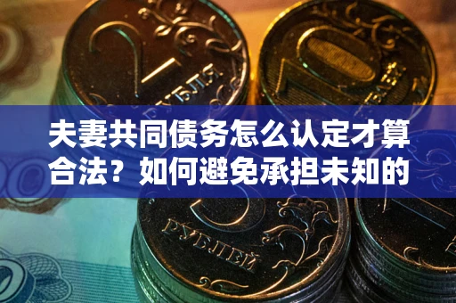 武汉夫妻共同债务怎么认定才算合法？如何避免承担未知的债务风险？